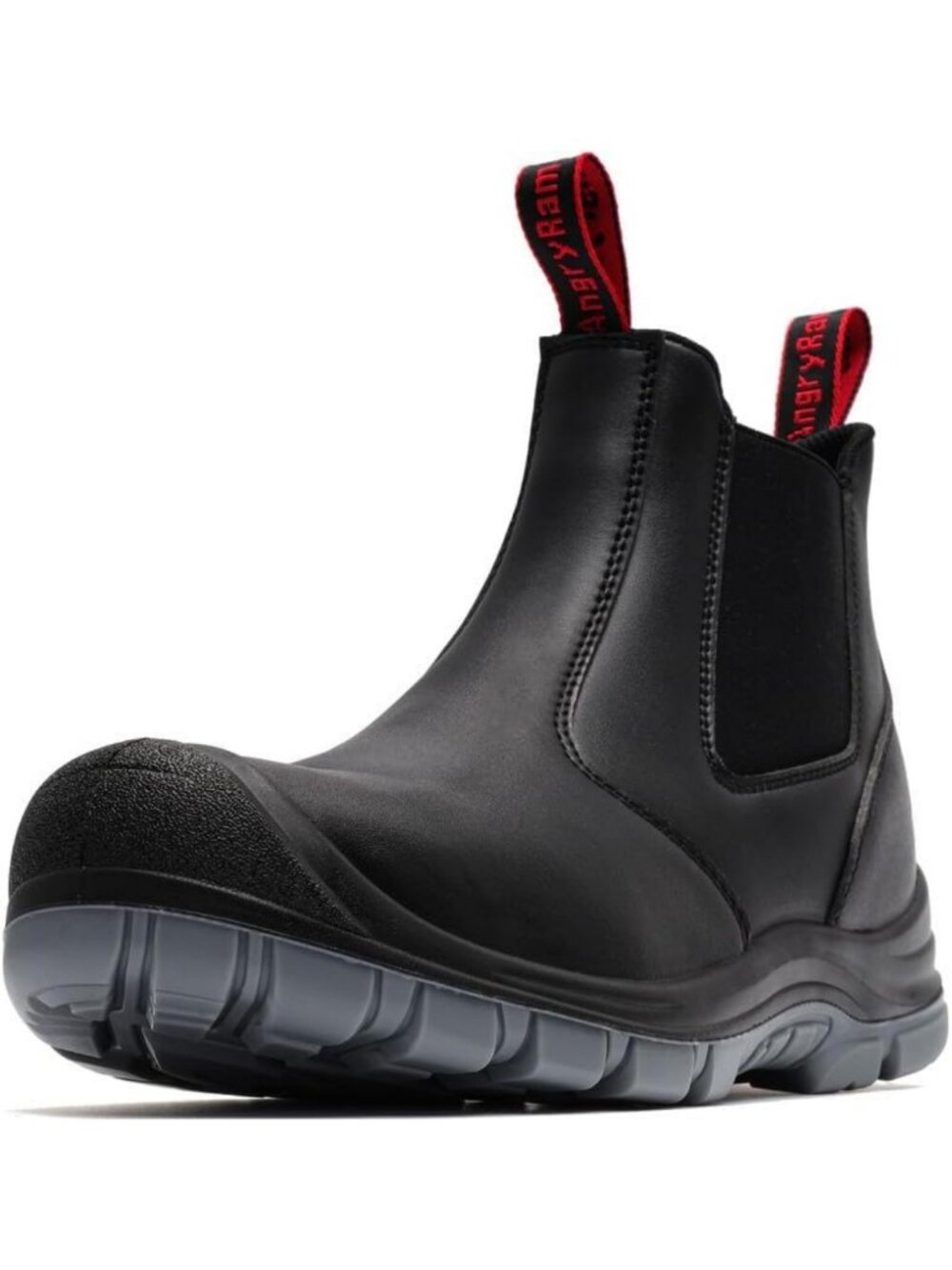 Waterproof Steel Toe Slip-On Work Boots for Men | Safety Shoes for Heavy Duty